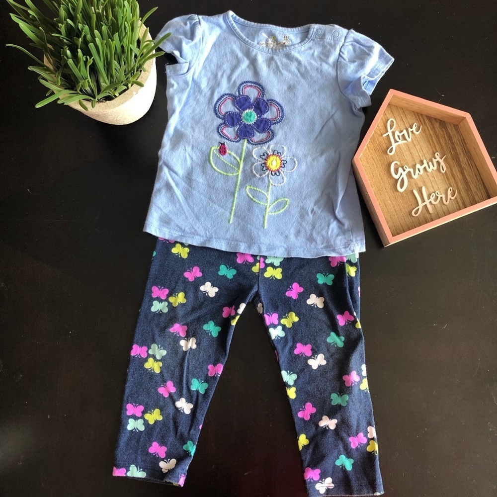 Jumping Beans Girls‎ 2 piece set 18 month legging